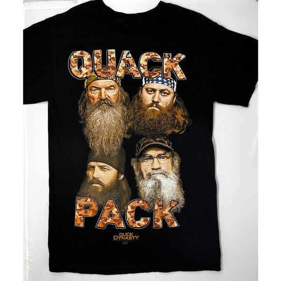 Duck Dynasty Quack Pack Men's Tshirt size S Pre-Owned in good condition - Picture 1 of 7